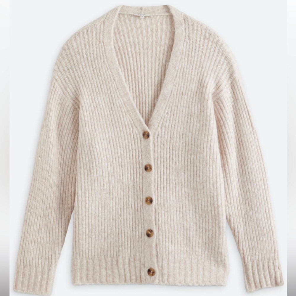 NWT Z supply Josie cardigan in light oatmeal heather size M